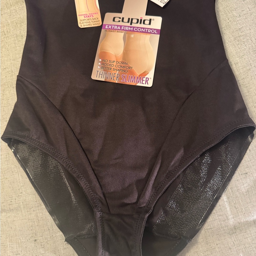 Cupid Cream Hi-Waist Brief 2XL Tummy Control (new)